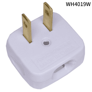 WH4019W コーナーキャップ コンセントプラグ