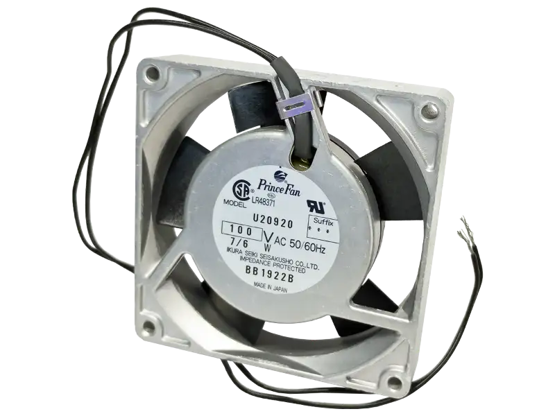 Prince FAN U20920 AC100V 樹脂羽根ファン リード線型